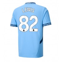 Dres Manchester City Rico Lewis #82 Domáci 2024-25 Krátky Rukáv